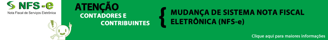 mudanca de sistema nota fiscal nfe