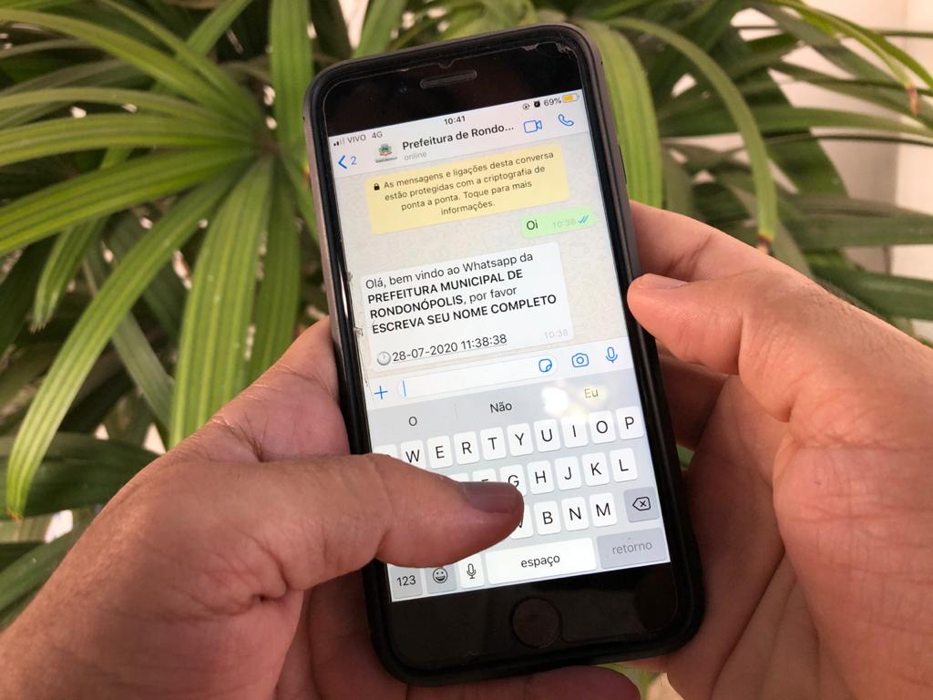 Prefeitura inova com atendimento a população e servidores via whatsapp