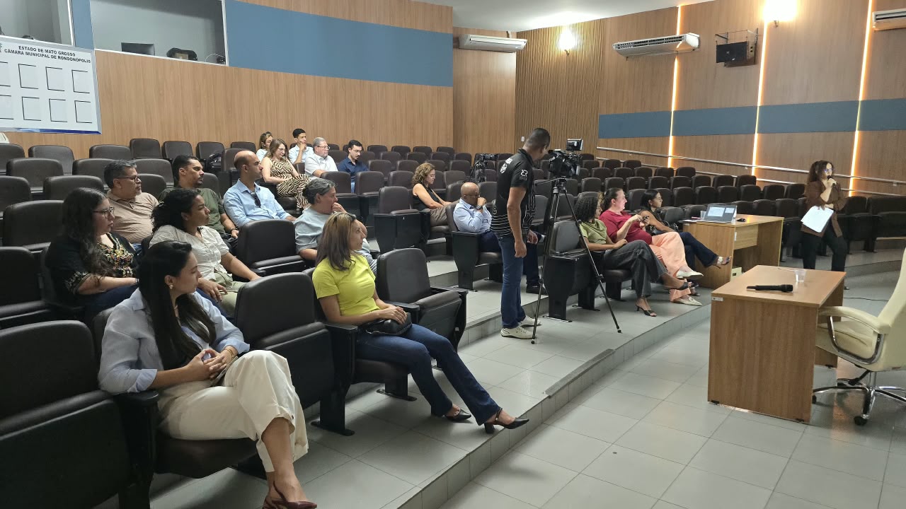 Prefeitura presta contas do segundo quadrimestre deste ano durante audiência - Prefeitura Municipal de Rondonópolis