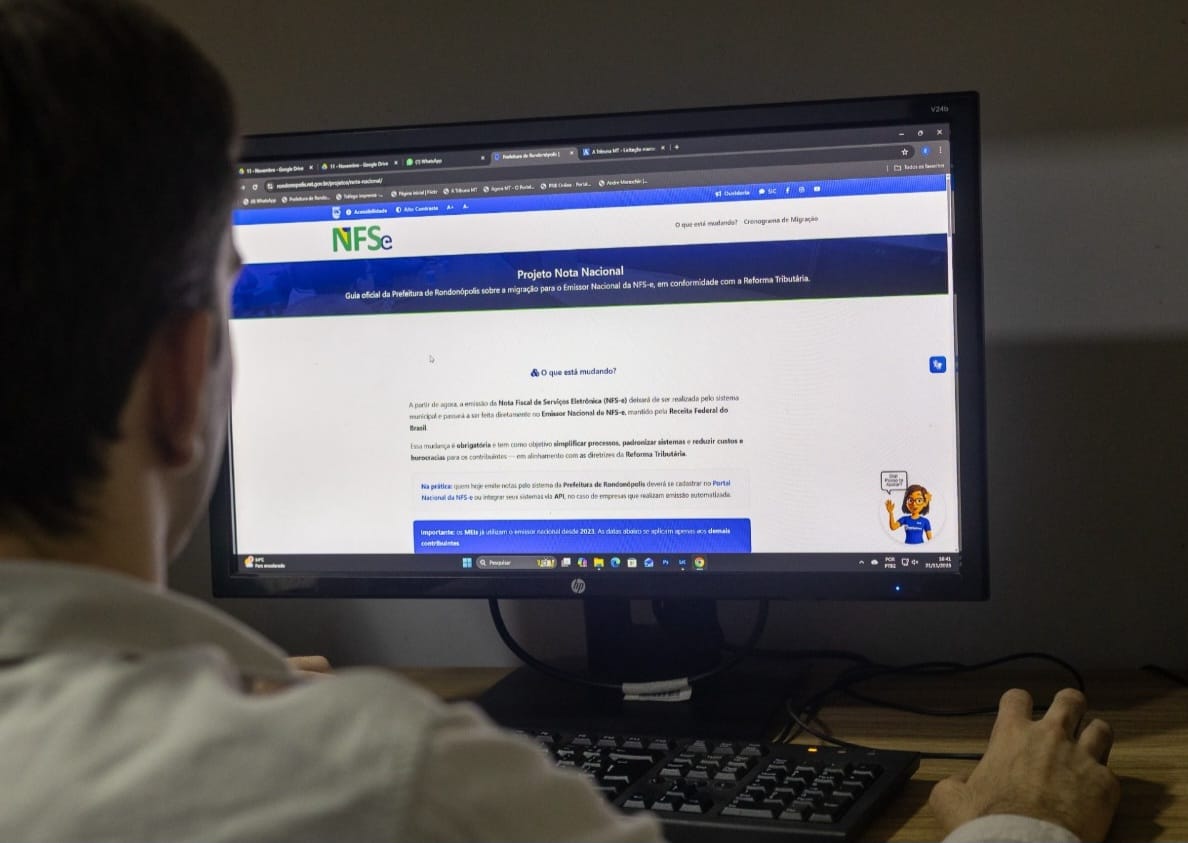 Prefeitura informa sobre novas regras de preenchimento da Nota Fiscal eletrônica - Prefeitura Municipal de Rondonópolis