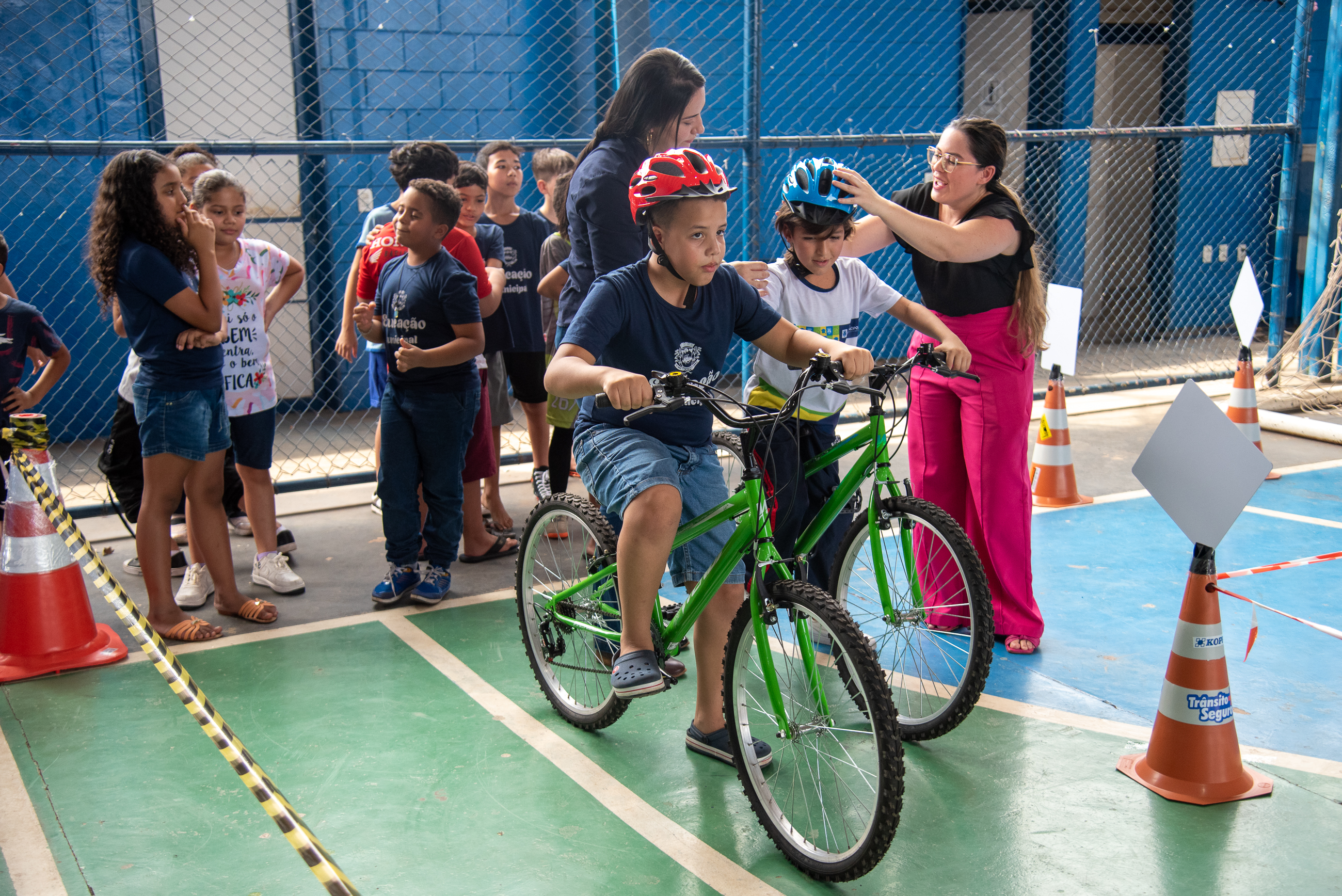 Semob inaugura Escolinha de Trânsito para conscientizar crianças nas escolas