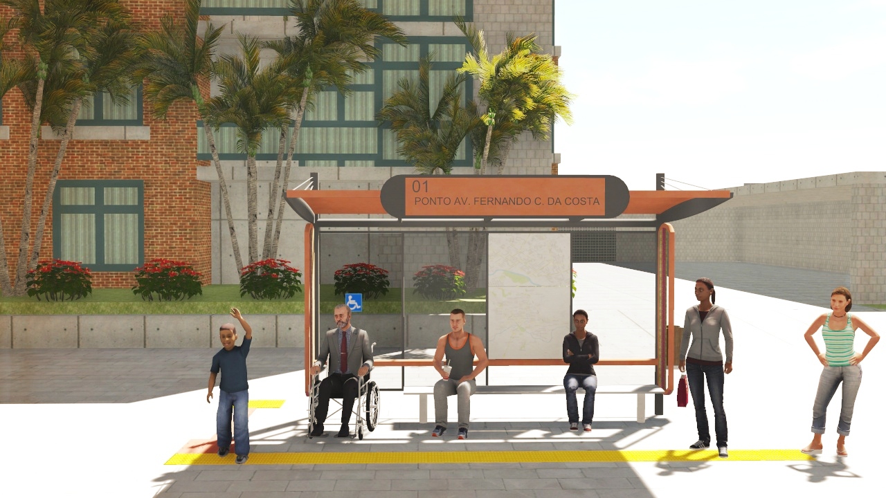 FOTOS ABRIGOS DE ÔNIBUS