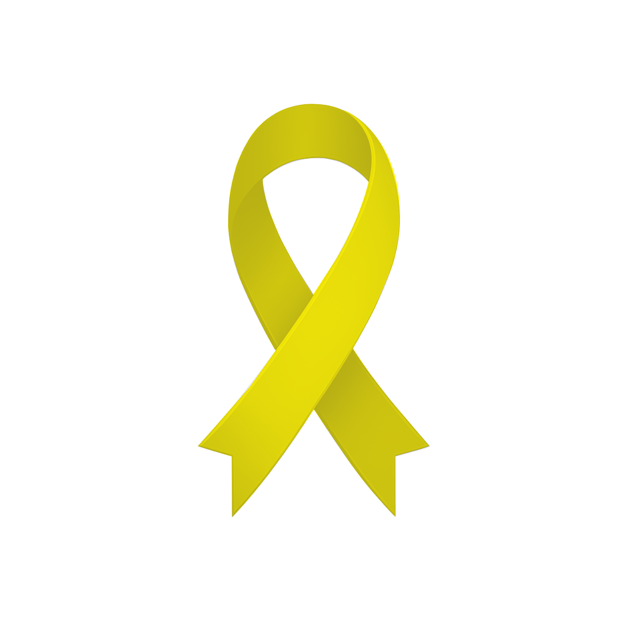 Laço de conscientização - Amarelo (segurança no trânsito)