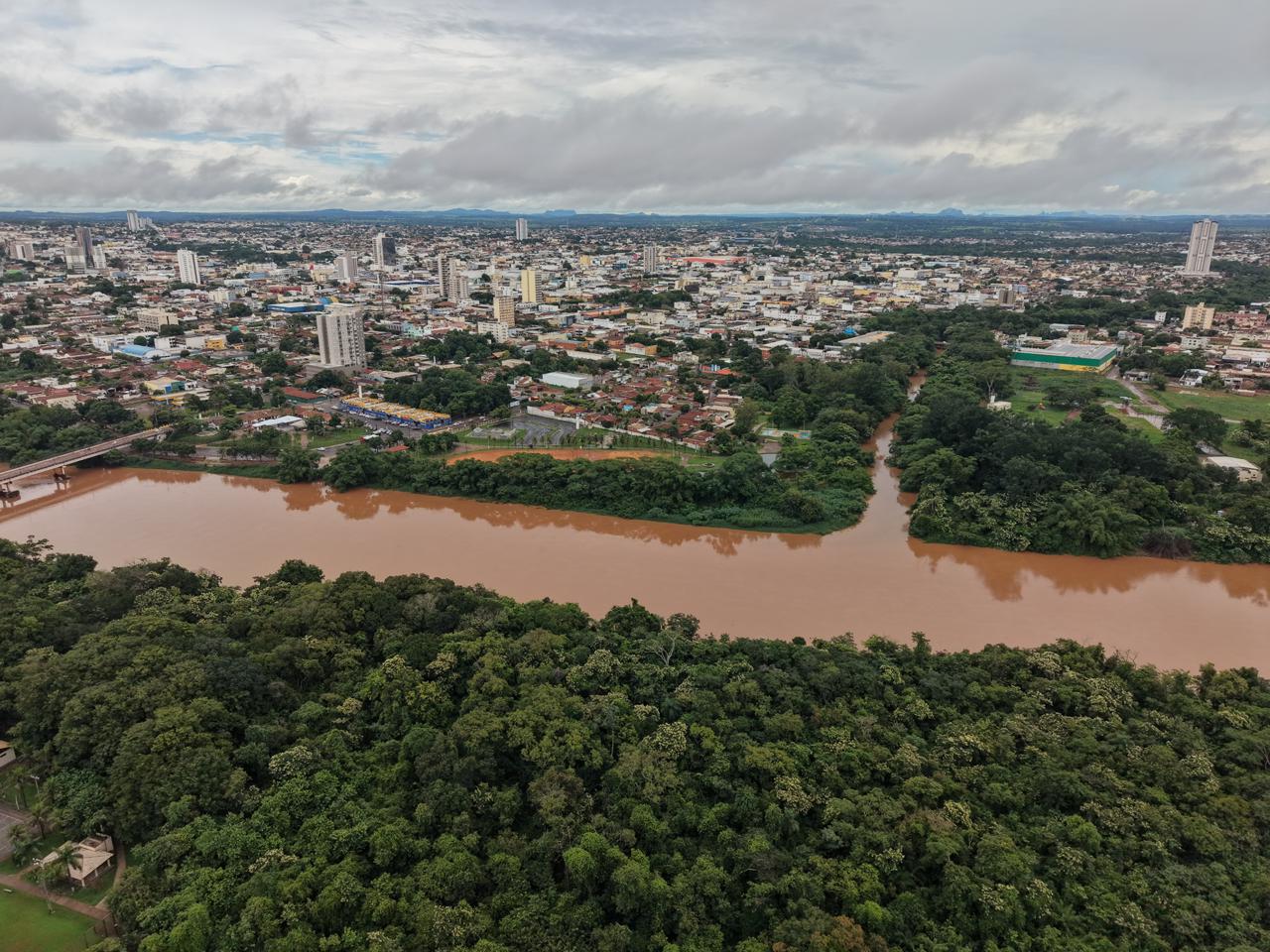 Imagem: IMG 20260224 WA0417 Defesa Civil reforça monitoramento do Rio Vermelho em período de chuvas