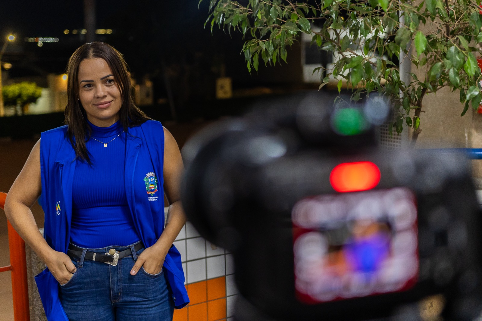 Naidellainy Cristina, gerente do Centro POP
