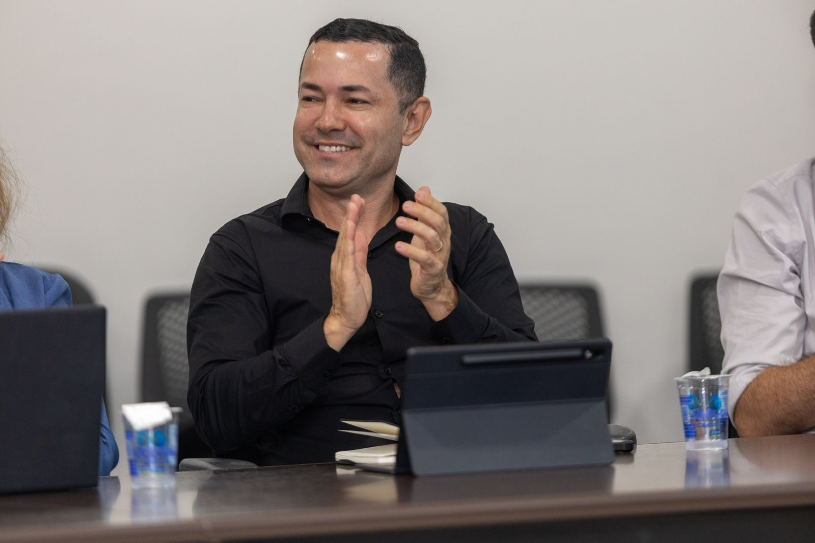 secretário municipal de Administração, Gestão e Inovação, Luciano Rodrigues. secretário municipal de Administração, Gestão e Inovação, Luciano Rodrigues.